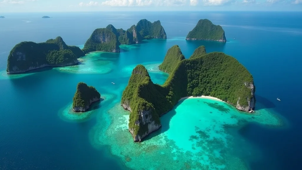 Reaching Wayag by Island Hopping